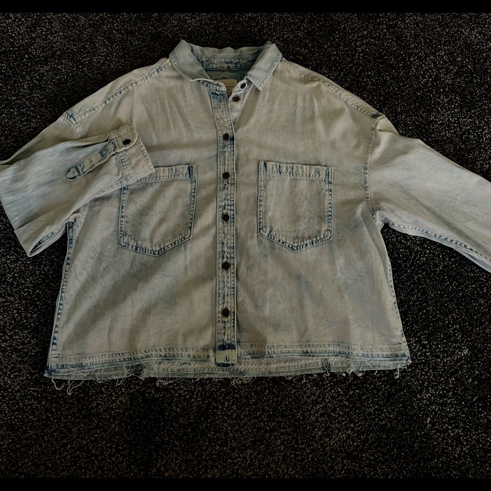 Denim Button Up Shirt